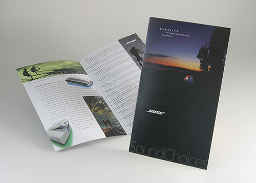 Employee Benefits Brochure for Bose HR